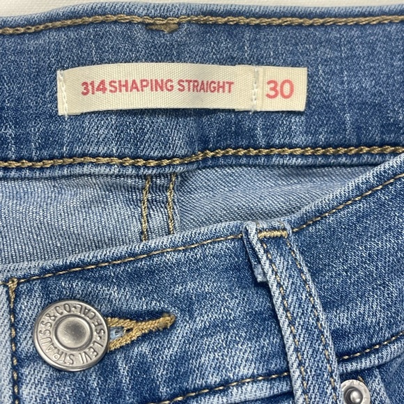 Abercrombie & Fitch The Mom High Rise Jeans - Blue Size 28 - Picture 7 of 11